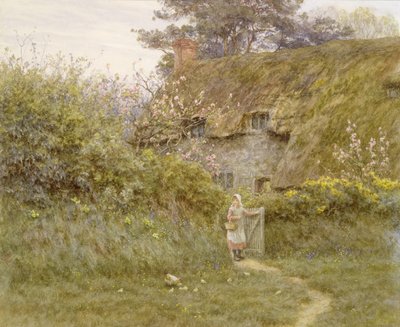 Springtime by Helen Allingham